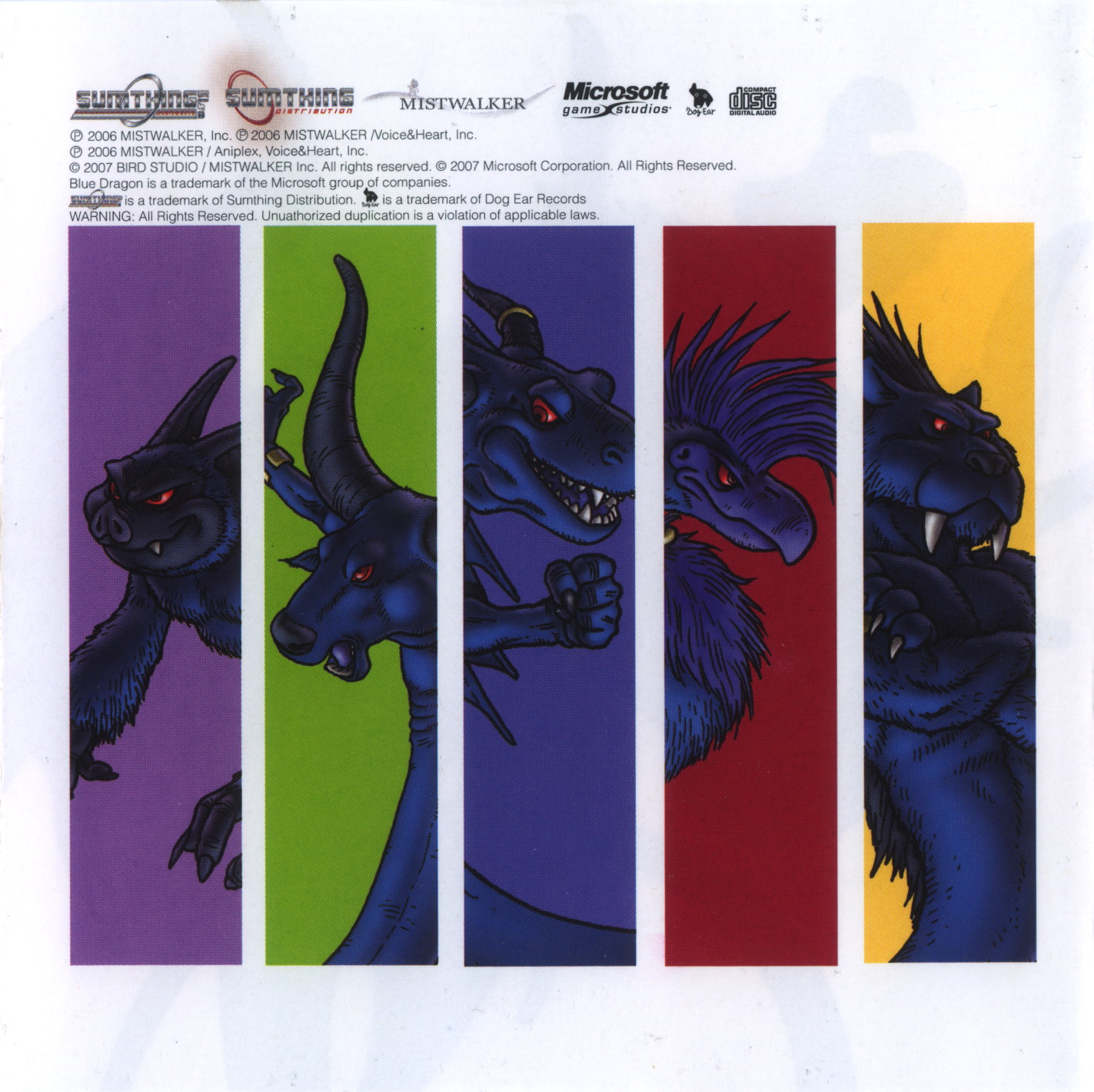 Blue Dragon Original Soundtrack | Audio CD